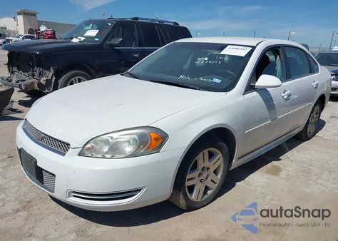 2013 Chevrolet Impala Lt z USA, uszkodzony, nr VIN 2G1WG5E35D1140361